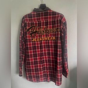 Tommy Hilfiger embroidered vintage flannel